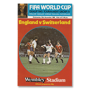 None England v Switzerland - World Cup Qualifier at