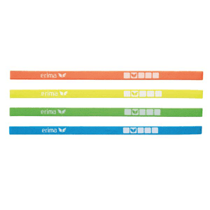 Erima Hairbands - Orange, Yellow, Green and Blue