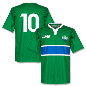 None Sierra Leone Home No 10 Shirt 2014 2015