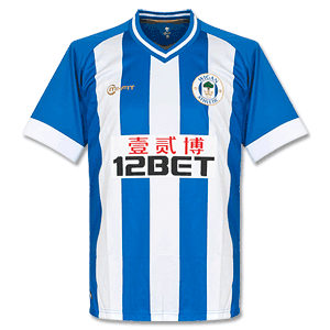 None Wigan Home Shirt 2013 2014