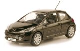 Peugeot 207 GT black 1:43 scale model from NoRev