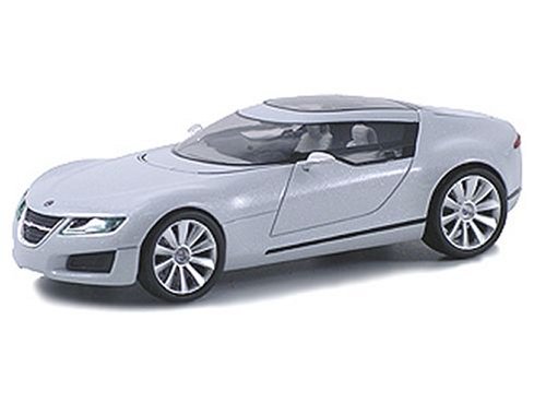 Saab Aero X (Geneva Motor Show 2006) in Metallic White (1:43 scale)