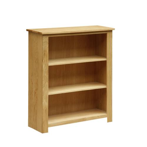 Norfolk Oak Low Bookcase