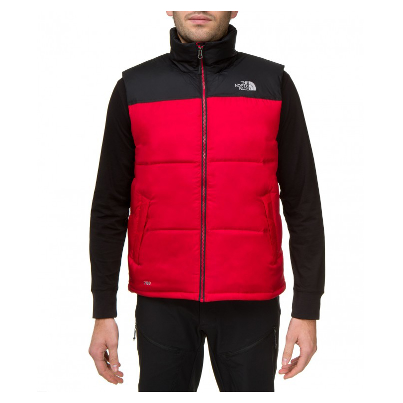 Nuptse Classic Vest TNF Red/TNF Black