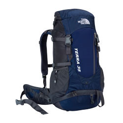 North Face Terra 35 Rucksack - Deep Water Blue