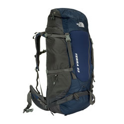 North Face Terra 65 Large Rucksack - Deep Water Blue