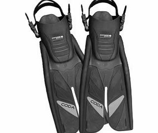 Northern Diver Coda Natures Wing Split Fins for Scuba Diving amp; Snorkeling. Size Large UK 7-10