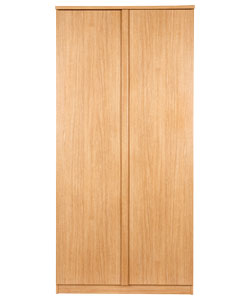 Norway 2 Door Wardrobe - Oak