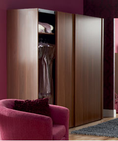 Triple Sliding Wardrobe - Oak