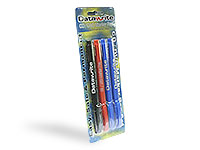 Novatech 4x DVD/CD Pens 2x Blue 1x Black 1x Red