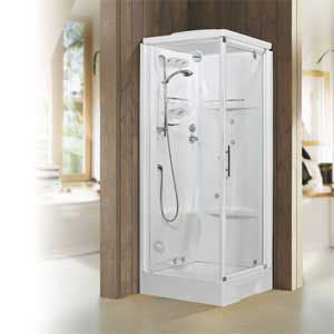 Steam Unit New Holiday 80cm Pivot Door