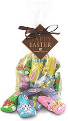 Pastel Foil, Milk Chocolate Easter Bunnies