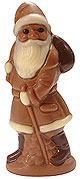 Small Milk Chocolate Santa