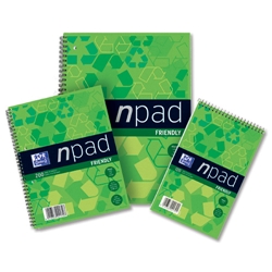 Shorthand Notebook Recycled Wirebound Ruled