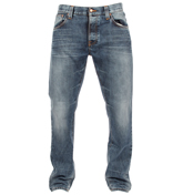 Nudie Jeans Hank Rey Org Contrast Straight Fit