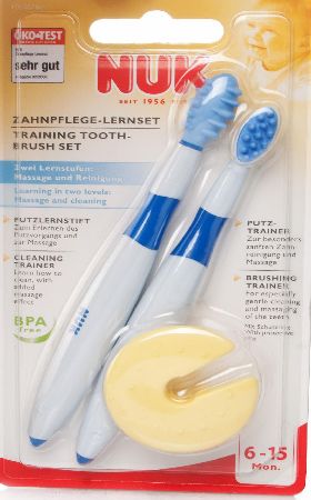 NUK Training Toothbrush Set