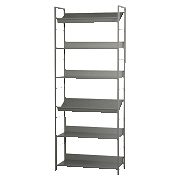 NULL 6-Shelf Metal Presentation Bookcase