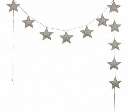 Mini stars garland - cream Cream `One size