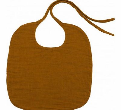 Round bib - Mustard yellow `One size