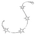 Nuovegioie Sterling Silver Stars Bracelet