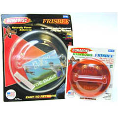 Floatable Frisbee with Bone-Shape on Top Medium