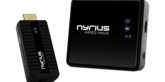 ARIES Prime Digital Wireless HDMI Transmitter amp; Receiver System for HD 1080p 3D Video Streaming, Laptops, PC, Cablebox,Satellite, Blu-ray, DVD, PS3, Xbox (NPCS549)
