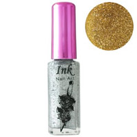 Nails - Nail Art NA09 Gold Glitter