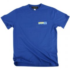 Mens oshea Organic Retro Tee Bay Blue