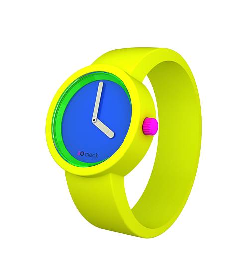 O Clock Neon Yellow Watch from O Clock