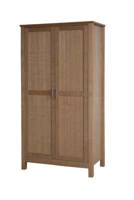 oak 2 DOOR WARDROBE OAKRIDGE VALUE