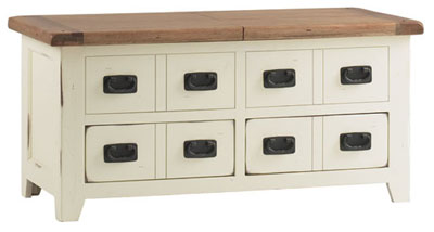 AND CREAM COFFEE TABLE STORAGE CORNDELL