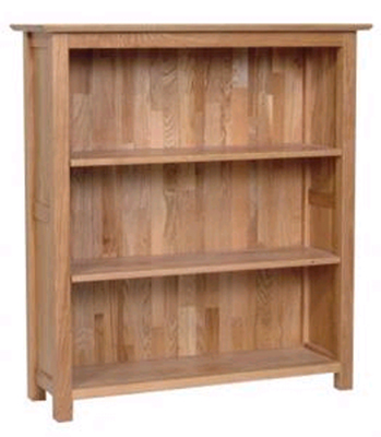 oak BOOKCASE 3FT NEW OAK DEVONSHIRE