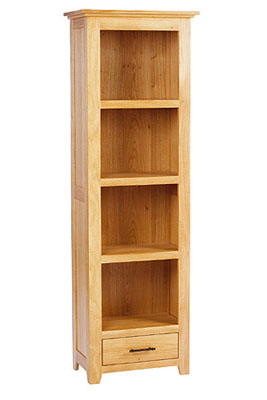 oak BOOKCASE SLIM JIM TUSCANY