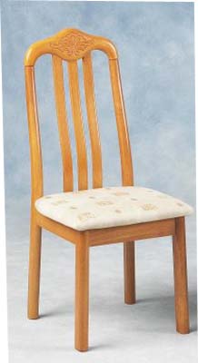 OAK CHAIR SGL IMPERIAL GOLDEN OAK