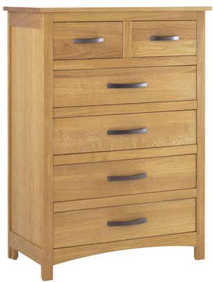 Chest of Drawers 2 Over 4 Corndell Kingsleigh