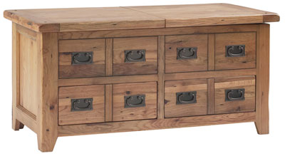 oak Coffee Table With Storage Radleigh Corndel