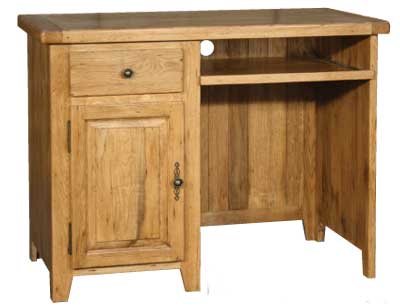 COMPUTER DESK COTSWOLD RUSTIC