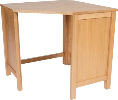 oak CORNER COMPUTER DESK PRESTIGE