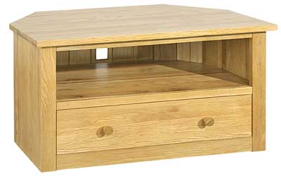 Corner TV Unit with drawer Lyndhurst