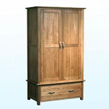 Oak Devon Oak Wardrobe Gents