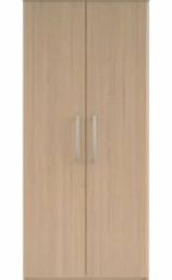 Oak Effect Double Wardrobe