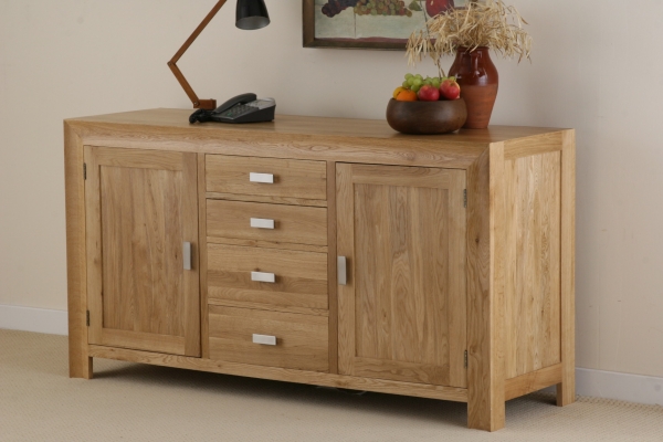 Calvador Solid Oak Large Sideboard