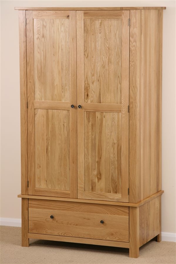 Oak Furniture Land Dakar Solid Oak Wardrobe