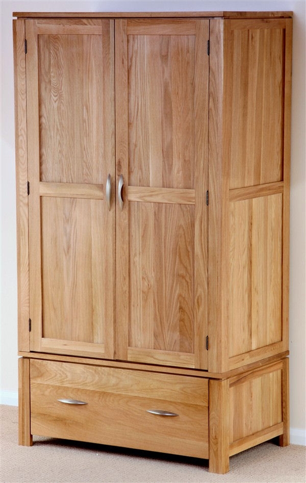 Oak Furniture Land Galway Solid Oak Wardrobe