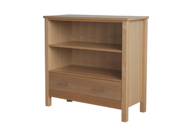 oak LOW BOOKCASE 35.5IN x 34IN OAKRIDGE