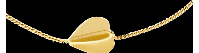 My Heart Spins Vermeil Bracelet OFJ033-G