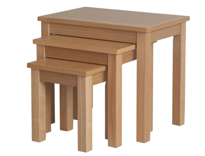 oak NEST OF TABLES OAKRIDGE VALUE