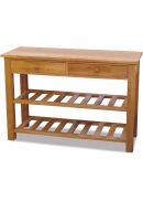 Oak New England Solid Oak Console Table