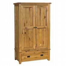 Oak Reclaimed Oak Wardrobe Gents