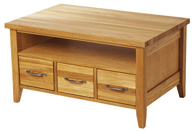 TV UNIT WITH 3 DRAWERS WEALDEN